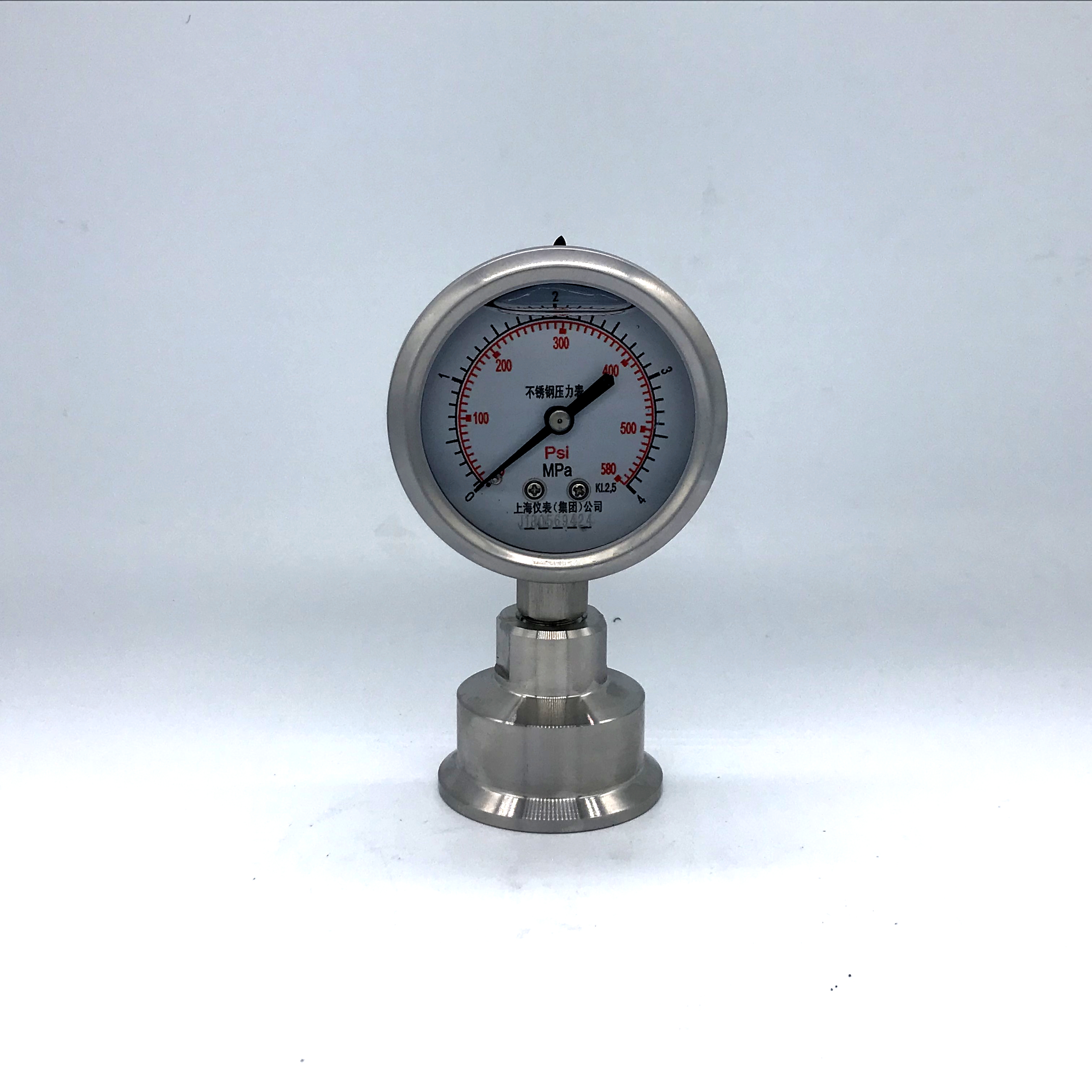 Y-60BFZ/Z/MC全不銹鋼隔膜壓力表